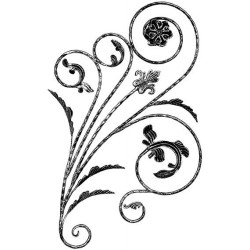 Ornament ø12mm, 1080x600mm Ornament ø12mm, 1080x600mm